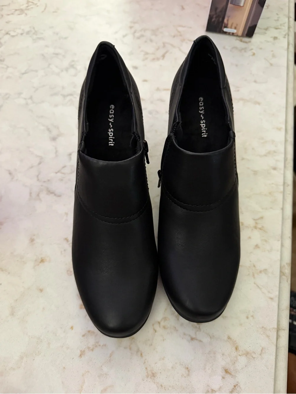 Easy Spirit Black Slip-On Casual Loafers